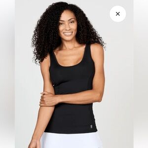 Sofibella X Tank uv color, tennis/golf new with tags size M black